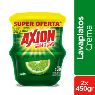 2 AXION Lavaplatos Limon 450gr