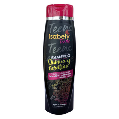 Shampoo Teens Isabely Quinuay Kerat.450mL - Drogueria Calle 5ta Precio en Rebaja