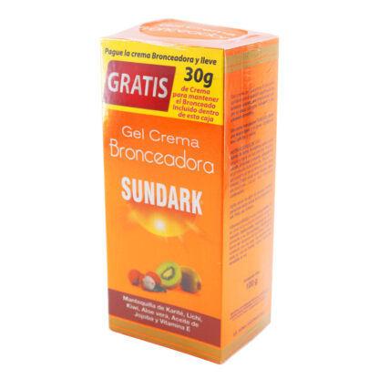 Gel SUNDARK Crema Bronceado 120gr+cre.30gr