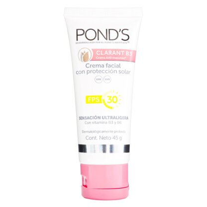 Crema PONDS Clarant B3 Fps30 45gr - Drogueria Calle 5ta Precio en Rebaja