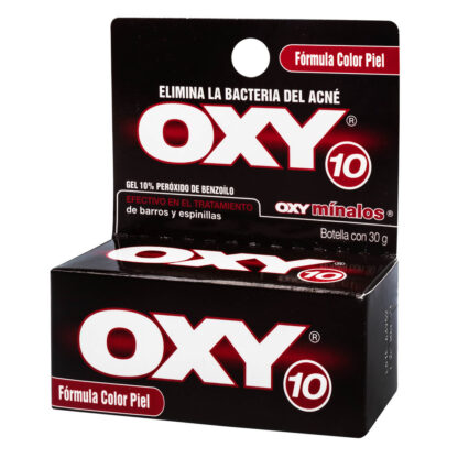 OXY 10 COLOR Piel GEL 30gr - Drogueria Calle 5ta Precio en Rebaja