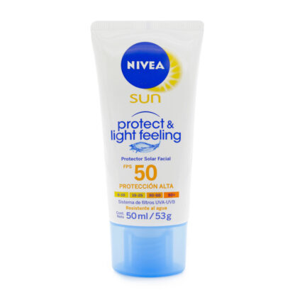 Bloqueador NIVEA Sun Facial Fps 50 Light 50mL - Drogueria Calle 5ta Precio en Rebaja