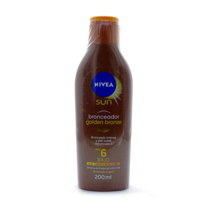 Bronceador NIVEA SUN GOLDEN FPS6 200mL - Drogueria Calle 5ta Precio en Rebaja