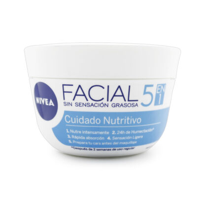 Crema NIVEA Cuidado Facial Nutritivo 100mL - Drogueria Calle 5ta Precio en Rebaja