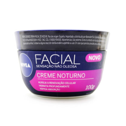 Crema NIVEA Cuidado Facial Noche 100mL - Drogueria Calle 5ta Precio en Rebaja