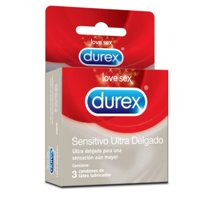 Preservativos DUREX Invisible x 3 Unds - Drogueria Calle 5ta Precio en Rebaja