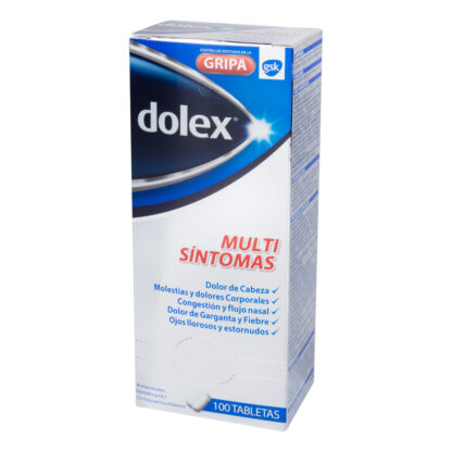 DOLEX Gripa 100 Tab - Drogueria Calle 5ta Precio en Rebaja
