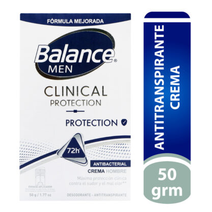 Desodorante BALANCE Crema Clinical Protection 50gr H - Drogueria Calle 5ta Precio en Rebaja