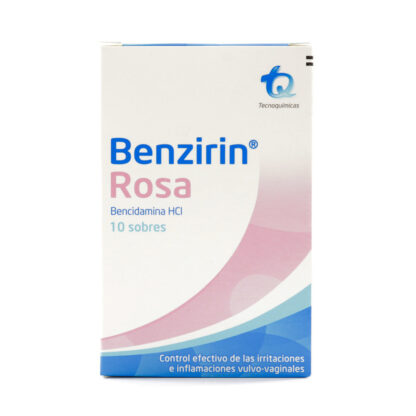 Benzirin Rosa 10 Sob Tq - Drogueria Calle 5ta Precio en Rebaja