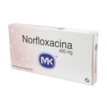 Norfloxacina 400mg 14 Tabletas MK - Drogueria Calle 5ta Precio en Rebaja