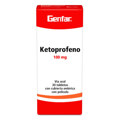 KETOPROFENO 100mg 30 Tabletas GF - Drogueria Calle 5ta Precio en Rebaja