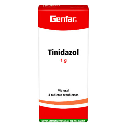 Tinidazol 1gr 4 Tabletas GF - Drogueria Calle 5ta Precio en Rebaja