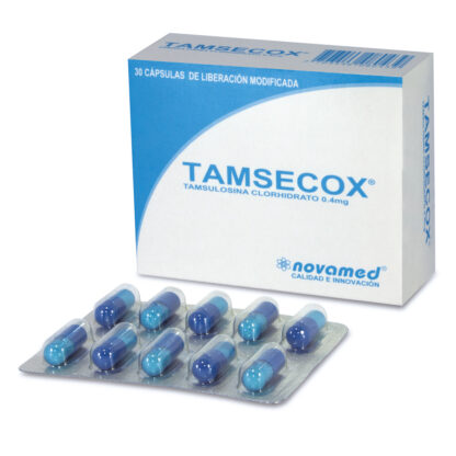 Tamsecox 0.4mg 30 Tabletas - Drogueria Calle 5ta Precio en Rebaja