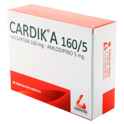 Cardik A 160/5mg 28 Tabletas - Drogueria Calle 5ta Precio en Rebaja