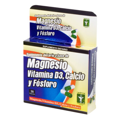 Cloruro de Magnesio 30 Cap - Drogueria Calle 5ta Precio en Rebaja