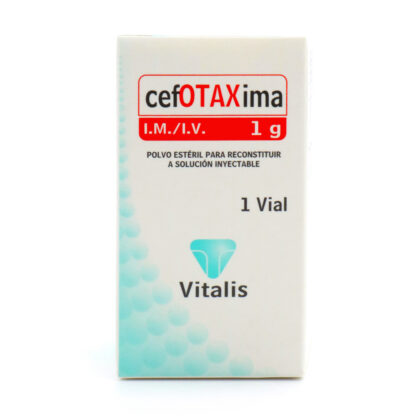 Cefotaxima 1 G 1 Amp Vt - Drogueria Calle 5ta Precio en Rebaja