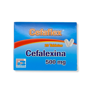 Cefaflex 500mg 20 Tabletas Labquifar