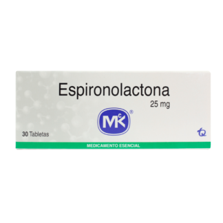 Espironolactona 25mg 30 Tabletas MK