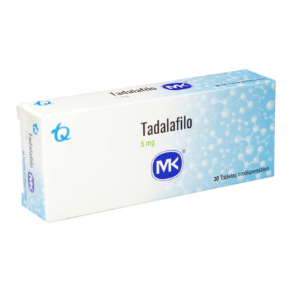 Tadalafilo Orodispersa 5mg 30 Tabletas MK