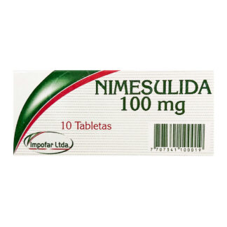 Nimesulida 100mg 10 Tabletas Comerlat