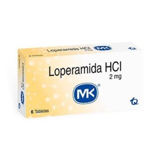 Loperamida 2mg 6 Tabletas MK