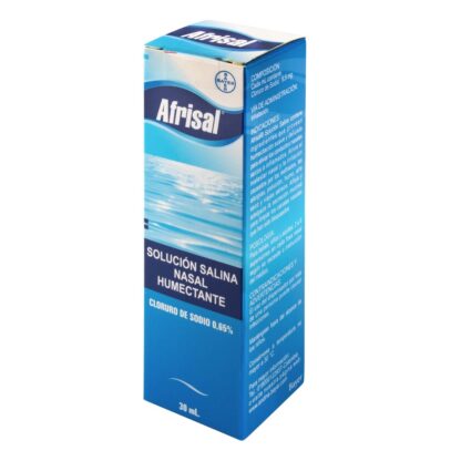 Afrisal Solución Salina 30mL BAYER - Drogueria Calle 5ta Precio en Rebaja