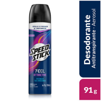 Desodorante MENNEN SPEED STICK Feel Attra Aerosol 91gr