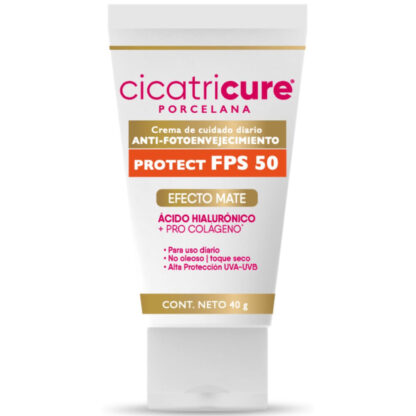 Cicatricure Porcelana Crema FPS 50 40gr