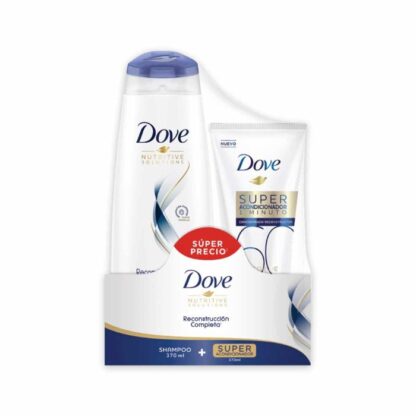 DOVE Reconstrucción Completa 370mL + Super Acondicionador 170mL