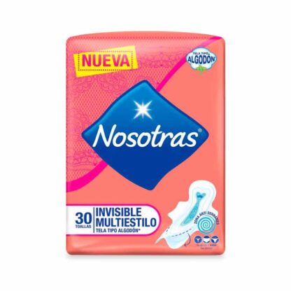 Toallas NOSOTRAS Invisible Multiestilo 30 Unds