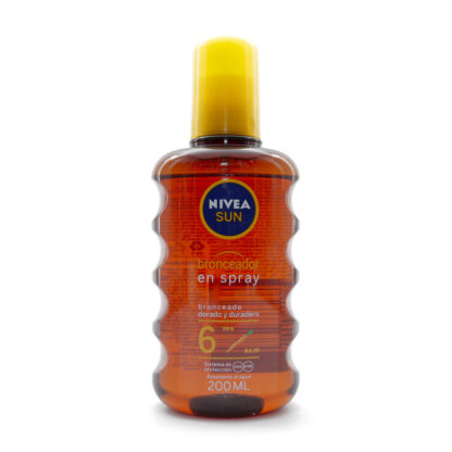 Bronceador NIVEA SUN Aceite Spray FPS 6 200mL