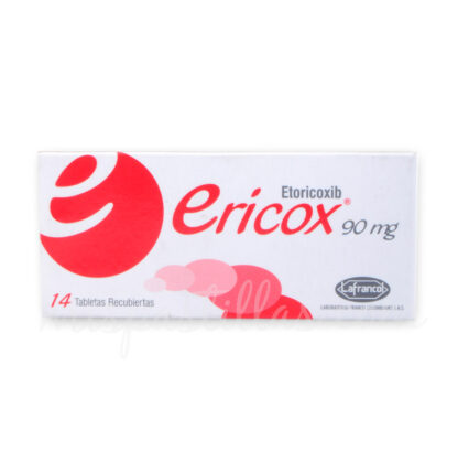Ericox 90mg 14 Tabletas - Drogueria Calle 5ta Precio en Rebaja