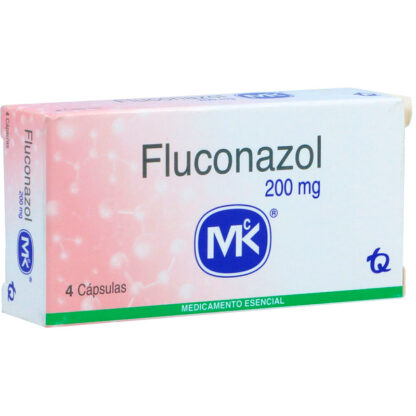 FLUCONAZOL 200mg 4 Cápsulas MK - Drogueria Calle 5ta Precio en Rebaja