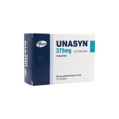 Unasyn 375mg 20 Tabletas - Drogueria Calle 5ta Precio en Rebaja