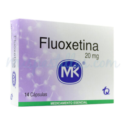 FLUOXETINA 20mg 14 Cápsulas MK - Drogueria Calle 5ta Precio en Rebaja