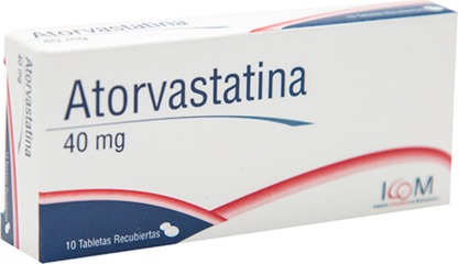 ATORVASTATINA 40mg 30 Tabletas RECUBIERT.ICOM - Drogueria Calle 5ta Precio en Rebaja