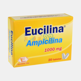 Eucilina 1000mg 20 Tabletas LABQUIFAR