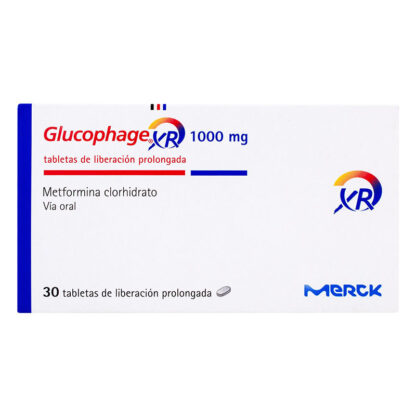 Glucophage Xr 1000mg 30 Tabletas - Drogueria Calle 5ta Precio en Rebaja