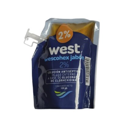 Wescohex Jabón 120mL West 2%