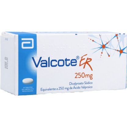 VALCOTE ER 250mg 30 Tabletas - Drogueria Calle 5ta Precio en Rebaja