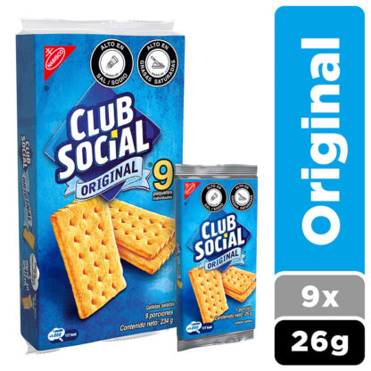 Galleta Club Social Original 9 Unds
