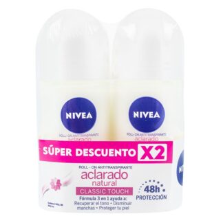 2 Desodorante NIVEA Rolon Aclarante 50mL Beiersdorf