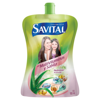Shampoo SAVITAL Ant Ext.te.ver Sed Liq Doy 100mL - Drogueria Calle 5ta Precio en Rebaja