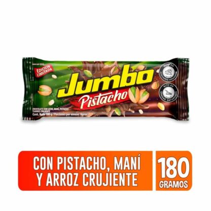 Chocolatina JUMBO Pistacho 180gr 6 Unds