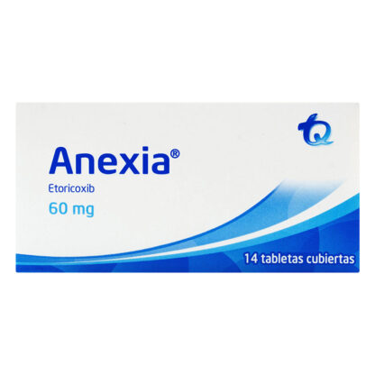 Anexia 60mg 14 Tabletas - Drogueria Calle 5ta Precio en Rebaja