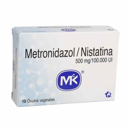 Metronidazol 500mg + Nistatina 10 Ovu MK - Drogueria Calle 5ta Precio en Rebaja