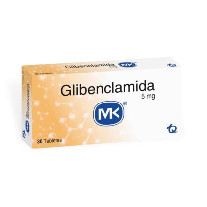 Glibenclamida 5mg 30 Tabletas MK - Drogueria Calle 5ta Precio en Rebaja