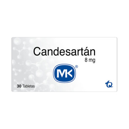 Candesartan 8 mg 30 Tabletas MK - Drogueria Calle 5ta Precio en Rebaja