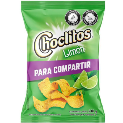 Choclitos Limón 210gr