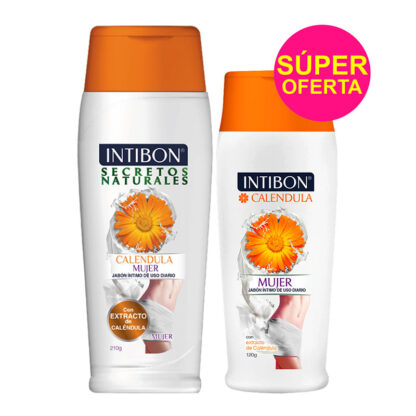 Jabón Intimo Intibon Mujer Calendula 210gr +intimo 120gr - Drogueria Calle 5ta Precio en Rebaja